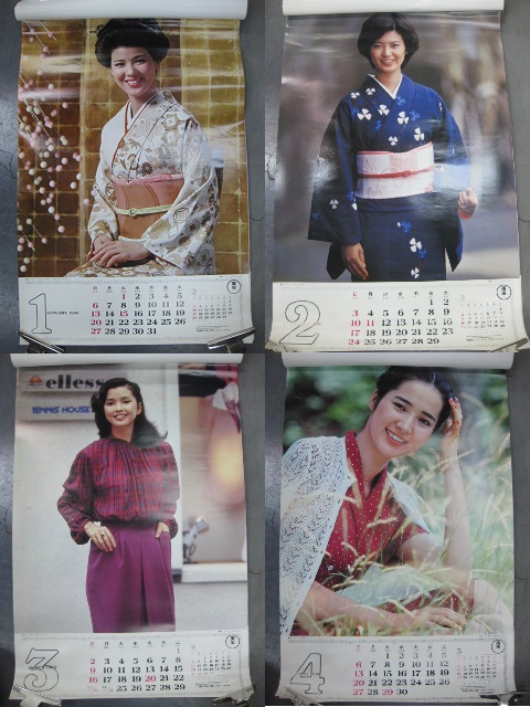 東宝株式会社、カレンダー、1978-年山口百恵さん最後の東宝、カレンダー、 東宝株式会社、カレンダー、1978-年山口百恵さん最後の東宝