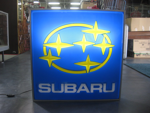 sd0185 SUBARU スバル電飾看板 【電飾看板コーナー】