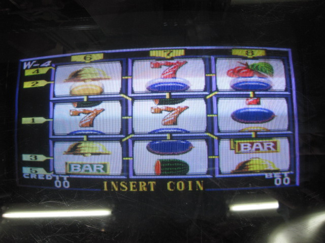 sr0247 スロット テーブル式ゲーム 【昭和レトロ百貨店】