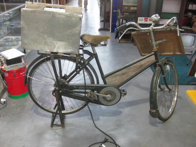 sr0565 岡持ち電飾付自転車 【昭和レトロ百貨店】