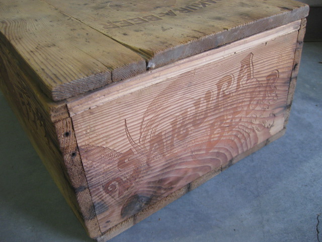 sr0689 サクラビール木箱 【昭和レトロ百貨店】